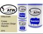 Preview: Mitsubishi, Fraser (Sundan) Beige Metallic, S74: 500ml Lackdose + 500ml Klarlack + 250ml Härter - Set, von ATW Autoteile West.